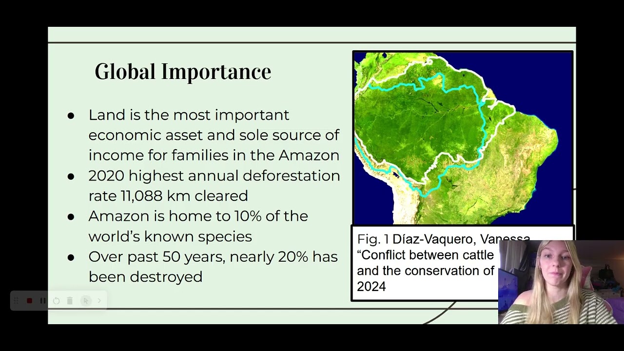 Geo-101 Final Project: Economic Impacts of Deforestation on the Amazon Rainforest