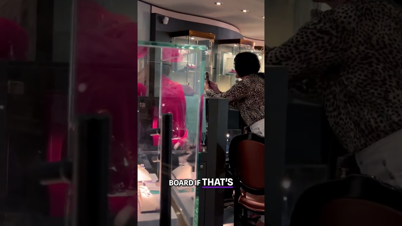 Luxury Shopping Spree on a Cruise Ship