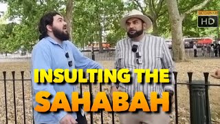 Insulting the sahabah? Adnan Vs Shia | Speakers Corner | Hyde Park screenshot 4