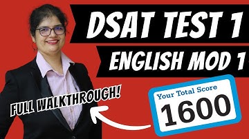 English Module 1💯 Walkthrough by Aptitude Test Author ✅ Practice Test 1