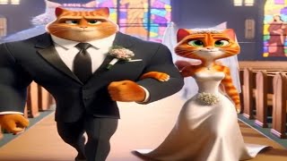 Marriage of a giant cat with adventures   cartoon part 20    ❤ #203