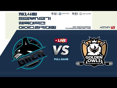 제14회 의정부시장기 체육대축전 아이스하키대회 G11 오르카 vs 골든아울스 2024.12.13