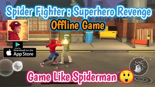Spider Fighter : Superhero Revenge - Spiderman Game | Offline Games (Android/IOS) screenshot 5