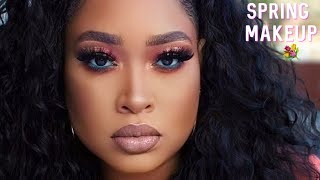 Spring Makeup Tutorial | Orange Halo Eye | Yolanda Pharms