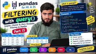 15- Filtering with query() in Pandas | Easy & Powerful Data Filtering