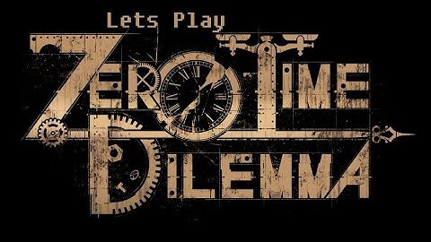 Lets Play Zero Time Dilemma Part 1