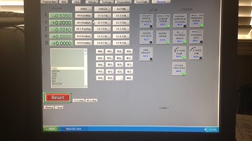 Mach3 Teach Screen in action