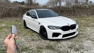 F90 BMW M5 Competition: Start Up, Exhaust, Test Drive, Walkaround, POV and Review