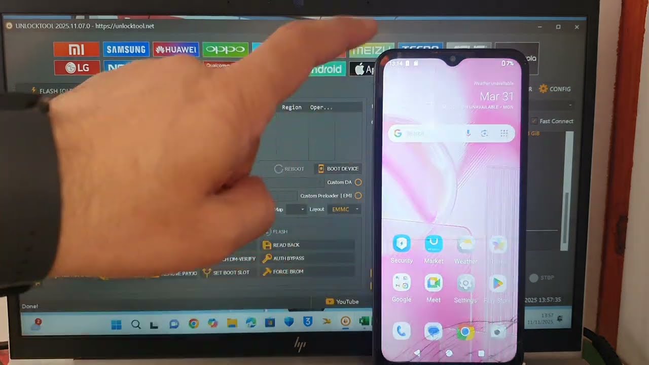 HTC Wildfire E6 Star Frp Bypass with Unlocktool 