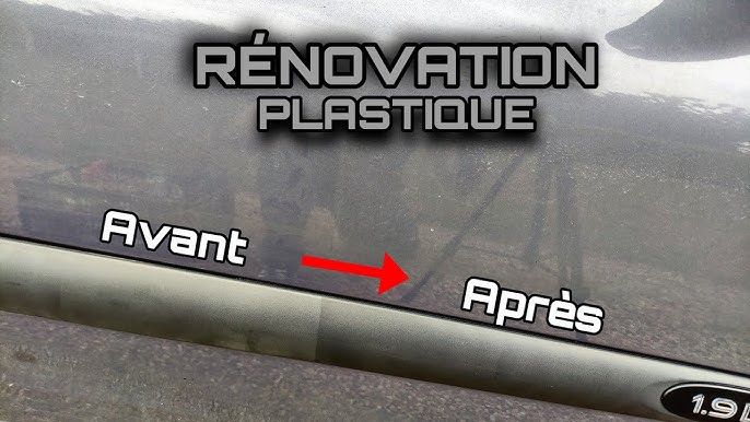 Rénover ses plastiques durablement pour pas cher!😱Résultat TOP🤩 