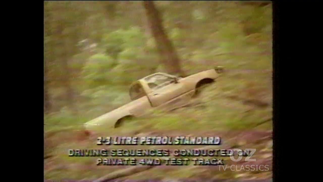 Holden Rodeo - Australian Ad - 1986