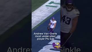 Van Ginkle most underated player
