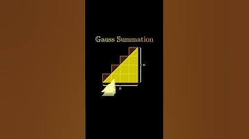 Kid Genius: Gauss’s Summation Trick #mathgenius #mathhelp #maths #shorts #iq #iqtest #quant