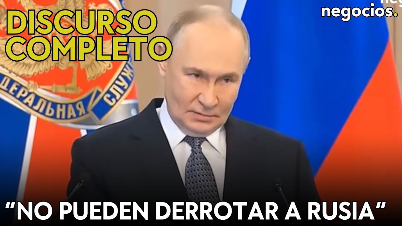 “No pueden derrotar a Rusia”. Putin avisa a Occidente y alerta “el enemigo apuesta por el terror