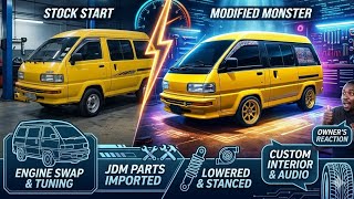 Toyota Liteace Ym30 Build In 2Mins - Part 2