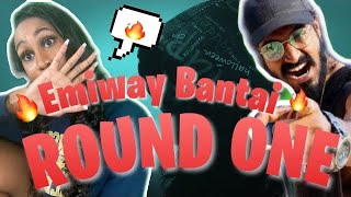 EMIWAY BANTAI REACTION by AMERICAN X ROUND ONE    INDIAN RAP REACTION BY BLACK AMERICAN