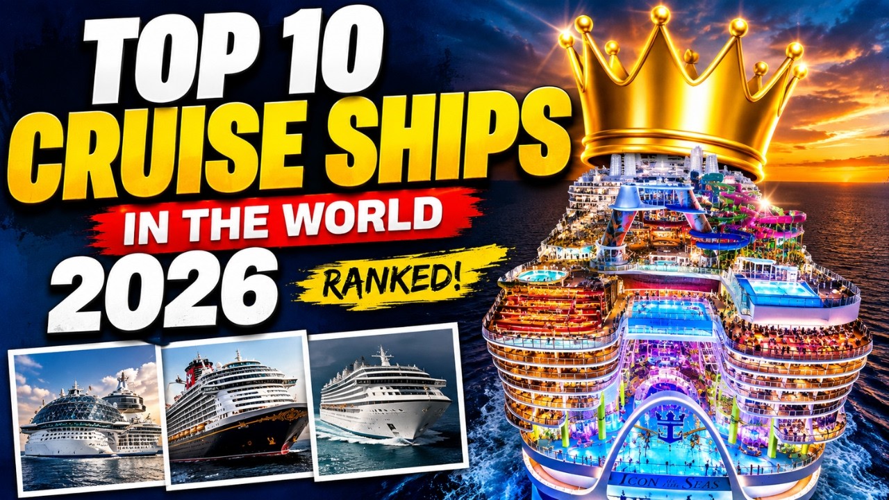 Top 10 Cruise Ships in the World 2026 – Ranked from Worst to Best! Pt. 2