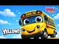 The Yellow School Bus 🚌 | Yellow Color Song for Toddlers | Kids Learning Video @BinkybooKids