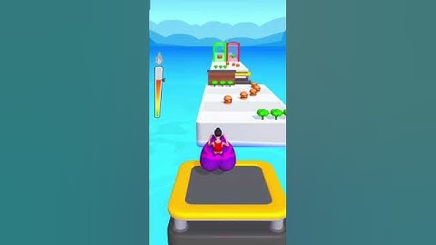 twerk race new tiktok Android gameplay 🎯 #tiktok #satisfying #ios #viral #androidgames #gaming #pubg