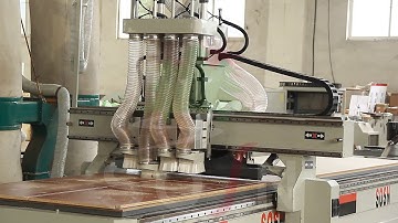 SXA1350 - 4 CNC Router woodworking machine from Tracy-SOSN
