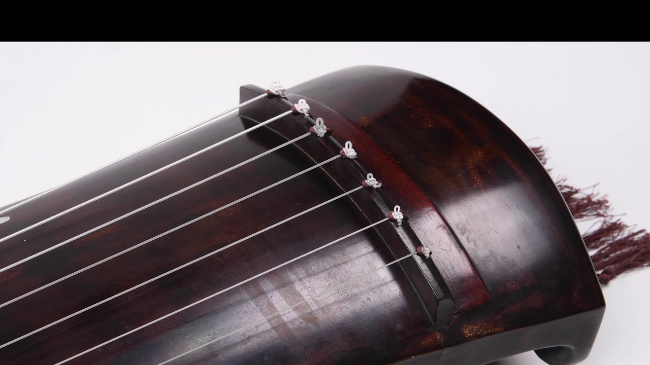 早期名家製琴伏羲式古琴款三省齋夏林余製An Antique Chinese Zithers
