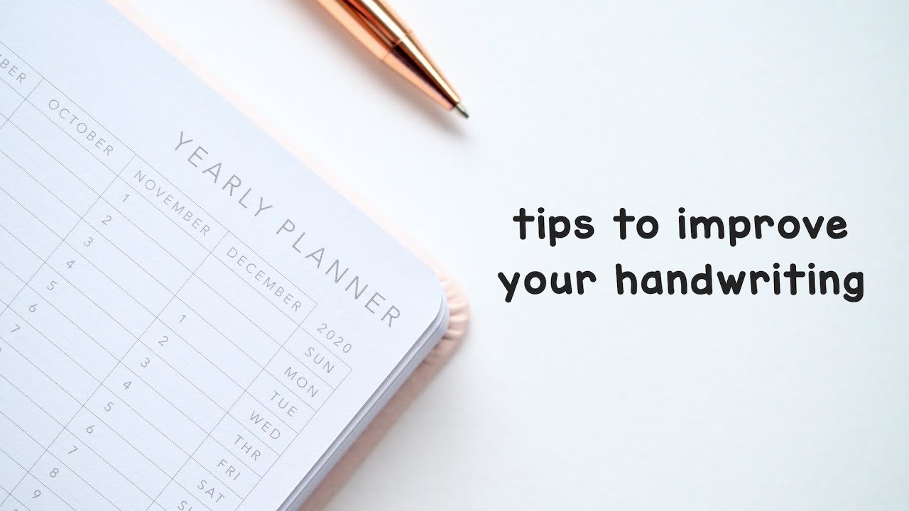 🏼 Tips to improve your handwriting - YouTube