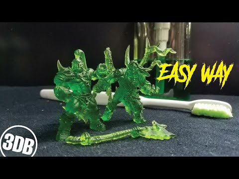 HOW TO CLEAN RESIN PRINTS