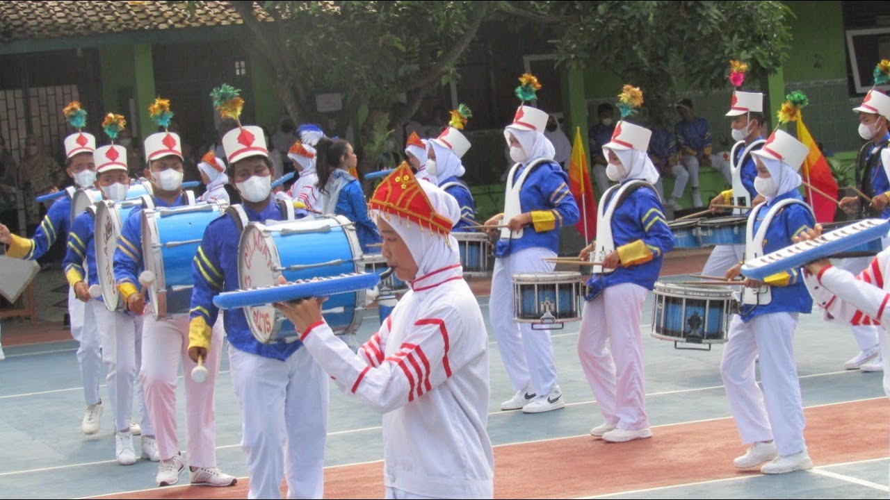 DRUMBAND TERBAIK 2021!! JUARA 1 - Display Drumband tingkat SMP & MTs Kab. Cilacap.