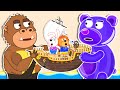 Львенок Котёнок – Морские приключения в погоне за сладостями - Мультик для детей