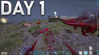 The CRAZIEST Day 1 Duo Start | INX 2MAN!  - ARK PVP