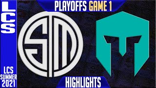 TSM vs IMT Highlights Game 1 | LCS Summer Playoffs Round 2 | Team Solomid vs Immortals G2