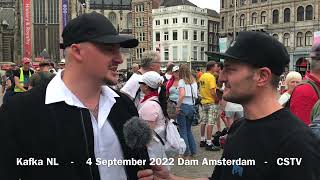 Gesprek met Kafka NL op de Dam - CommonSenseTV