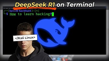 Run DeepSeek R1 locally on Terminal-Kali Linux!!! (for Hackers)