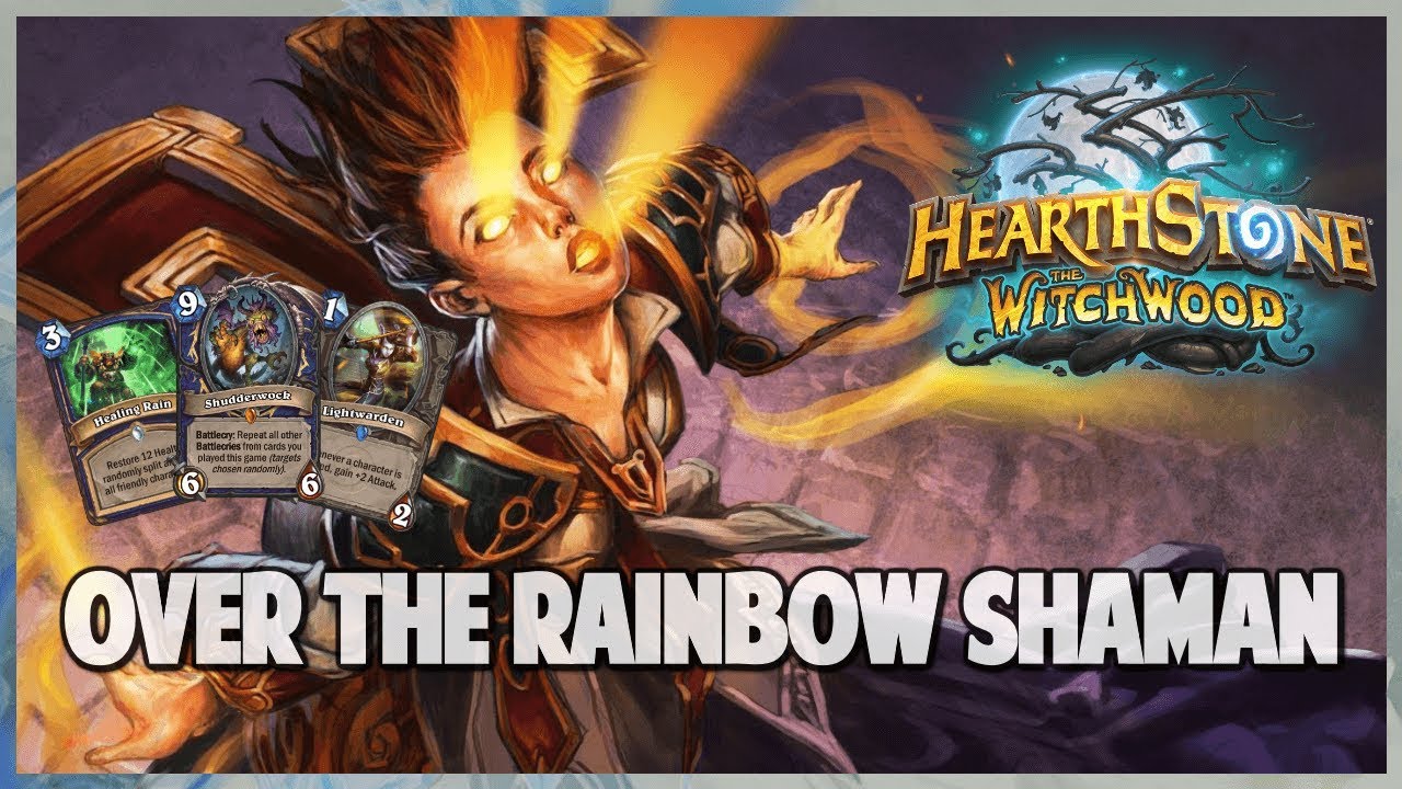 Over the Rainbow Shaman | Surviving Standard 101 | Hearthstone | The Witchwood