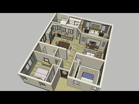 house-design-ideas-10x12m---3-bedrooms,-2-baths