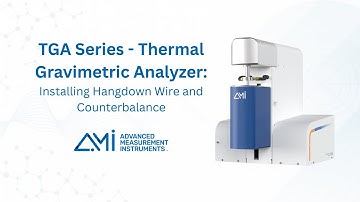 TGA Series - Installing Hangdown Wire and Counterbalance