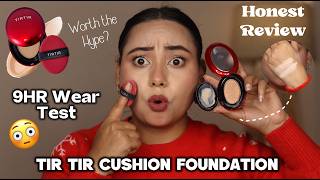 Viral TirTir Cushion Foundation Review +9Hr Wear Test  Worth ₹1200? Full Honest Review |Babita Amola