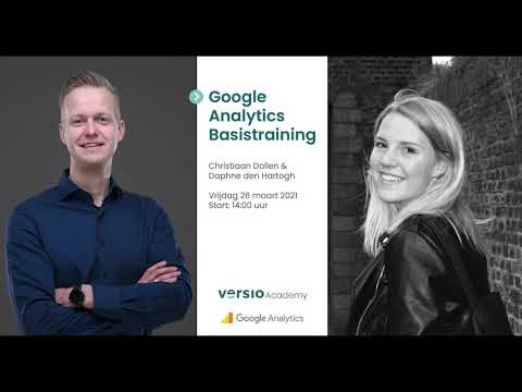 Versio Academy | webinar: Google Analytics Basistraining - video from Versio