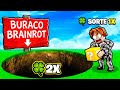JOGUE A LUCKY BLOCK NO BURACO PARA BRAINROT NO ROBLOX 🍀