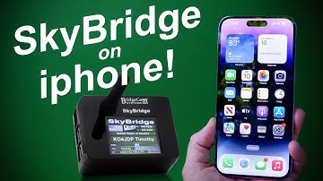 How to set up your Skybridge using your iPhone®
