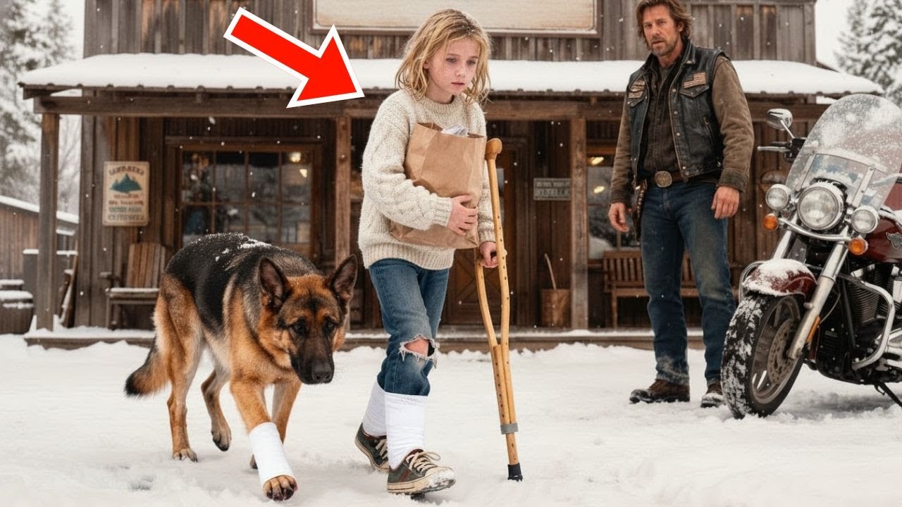 Motorrijders zagen een meisje met een gewonde hond – wat er daarna gebeurde, liet iedereen geschokt