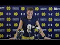 Quarterbacks & Tight Ends Press Conference | Notre Dame Football