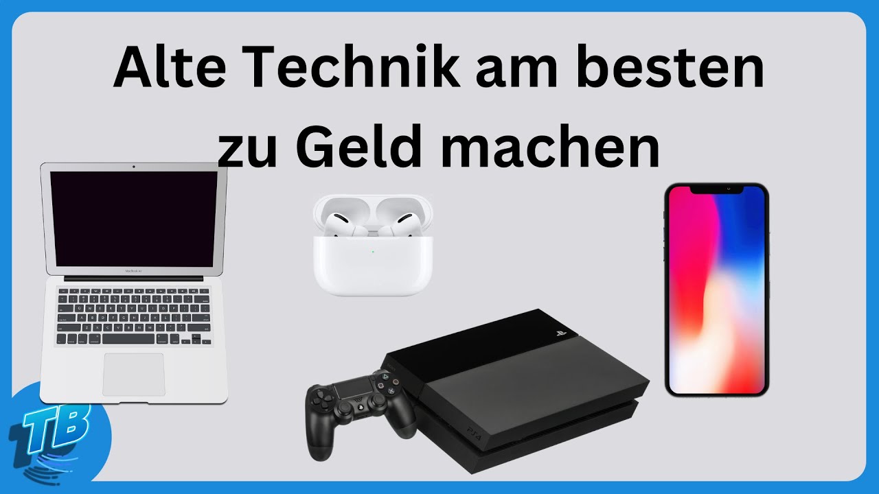 Alte Technik wie iPhone, iPad, PlayStation, TV, PC, Grafikkarten und MacBooks am besten verkaufen