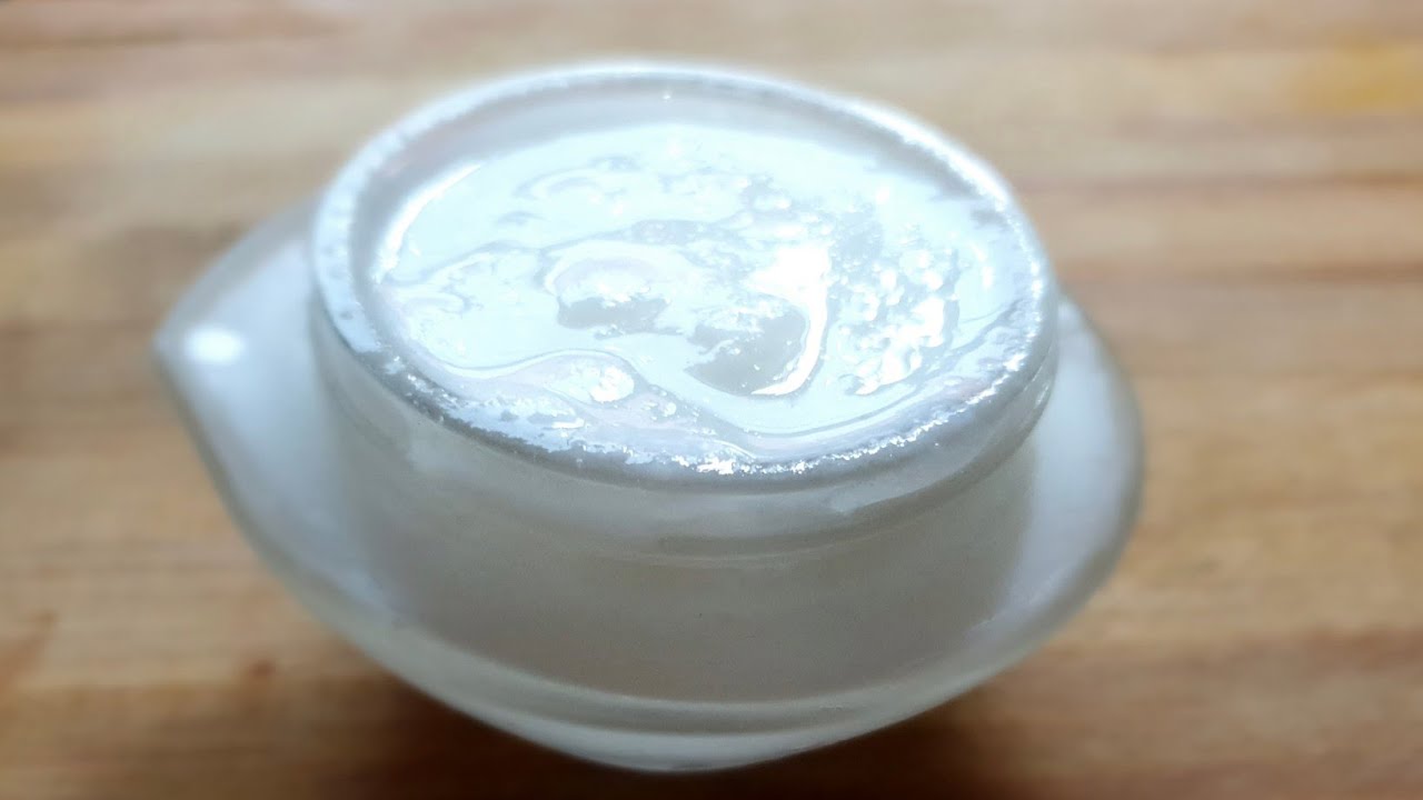 Homemade Rice flour skin lightning cream YouTube