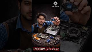 What is inside a DVD-ROM #technology #trending #shorts