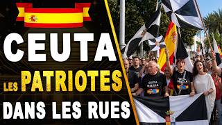 🇪🇸CEUTA - PATRIOTS FINALLY TAKE TO THE STREETS