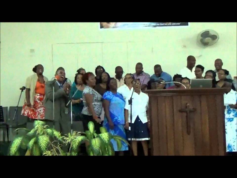 ONeil Ricardo  Singing Cornerstone with the Hillview Baptist Choir Jamaica