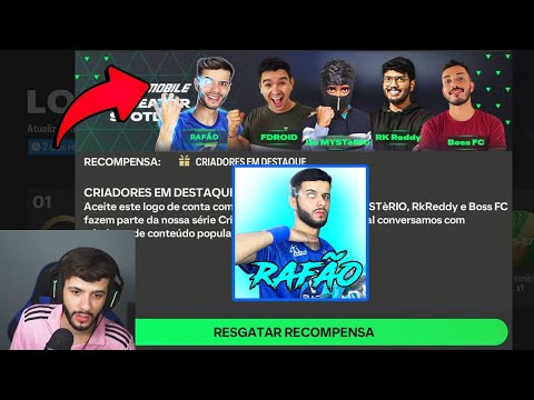 REAÇÃO DO RAFÃO AO VER OS DESTAQUES DO FC 24 MOBILE!