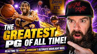 Reacting to Magic Johnson's ULTIMATE Highlight Reel, THE GREATEST PG OF ALL TIME!
