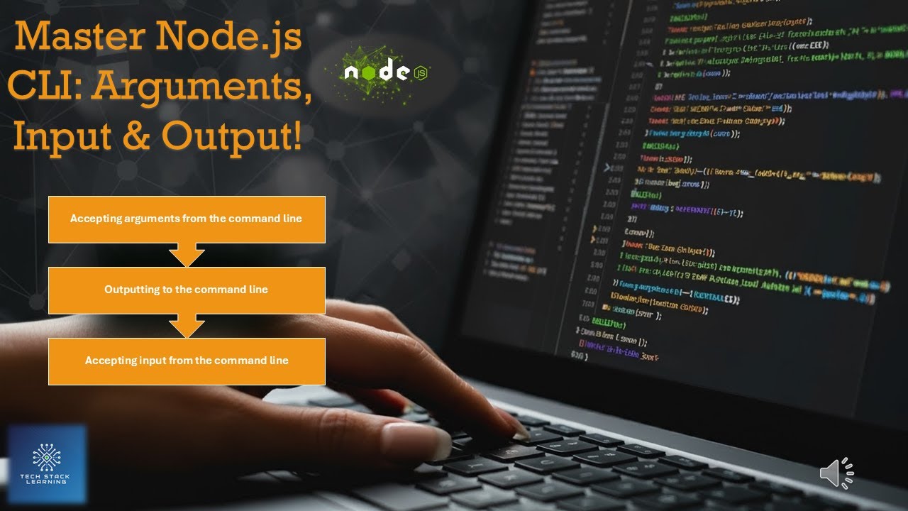 Node.js | Section 36 | Accept Arguments, Output & Take Input Like a Pro ...